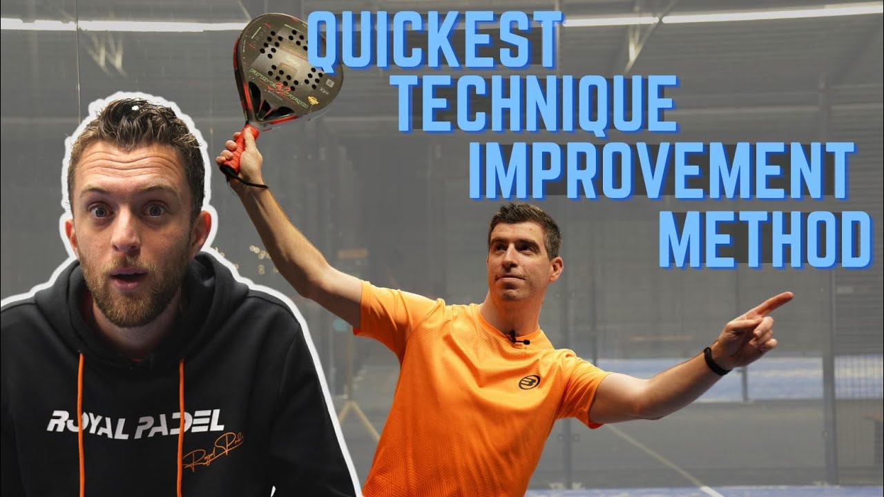 Bajada, volley and drop shot: technique and timing