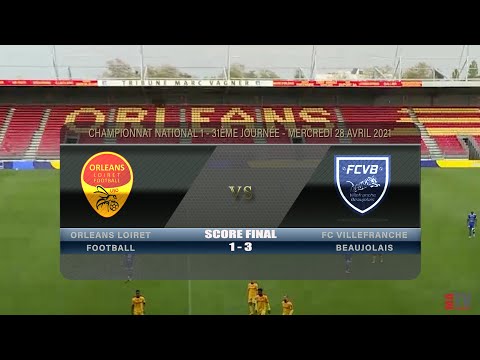 Foot - Orléans vs FCVB 28/04/2021