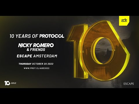Nicky Romero b2b Martin Garrix LIVE at 10 years of Protocol - ADE 2022