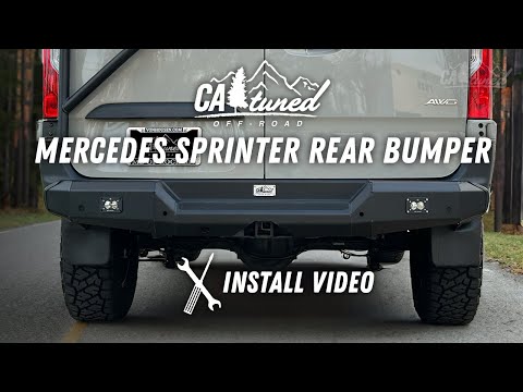 Revamp Your Ride: Easy Mercedes Sprinter Rear Bumper Installation!