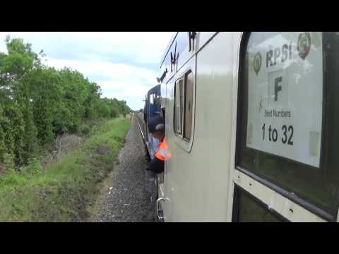 RPSI No 85 MERLIN - Clonsilla to Navan Rd Parkway - 03/06/17 (Midland Compound Railtour)