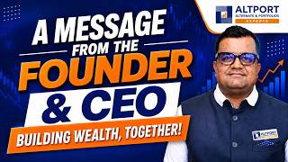 From the desk of Founder & CEO of AIF & PMS EXPERTS INDIA PVT LTD