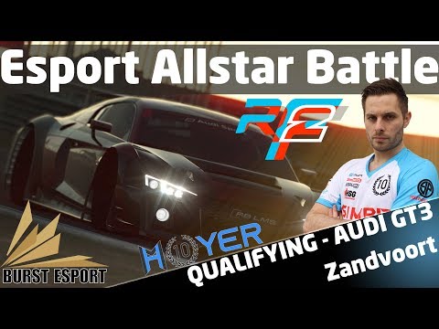 rFactor 2 - The Race Esport All-Star Battle 4 - Qualifying for Top 10 in Audi R8 GT3 at Zandvoort