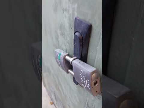 Dual-Key Control ABUS 8350 Dual-Key Padlock In The Wild !! #drlock