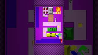 Square Race🟥🟦🟩🟨 #squarerace  #squareracegame #satisfying