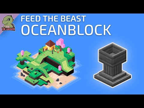 FTB OceanBlock EP33 | Getting Started With Botania!