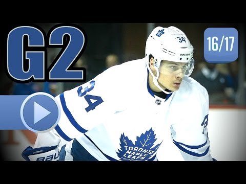 Toronto Maple Leafs vs Washington Capitals. 2017 NHL Playoffs. Round 1. Game 2. 04.15.2017 (HD)