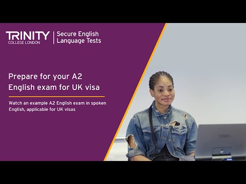 A2 English Exam for UK Visa Example | Home Office-approved | Favour