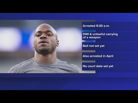 Former NFL star Adrian Peterson arrested in Sugar Land, police confirm
