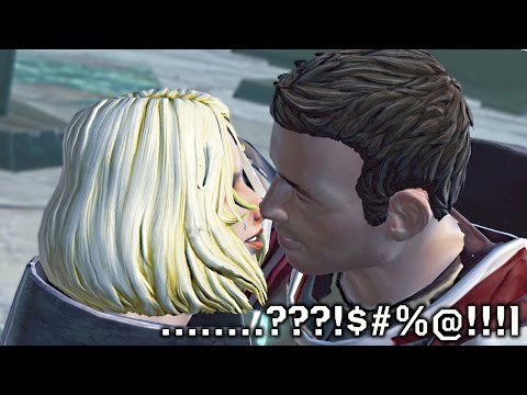 SWTOR Shadow of Revan - Jedi Knight Romances Lana & Kira Carsen Doesn't Give a Lightsaber Hilt