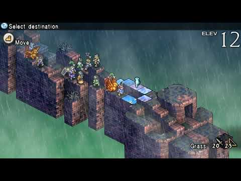 Tactics Ogre: LUCT - 198 Ch 4 (Chaos) #129 Miss 15 Hanging Gardens (Eden) 16 Ebon stair