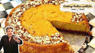 World's Best Sweet Potato Cheesecake with Toasted Nut Crust Cooking Italian with Joe