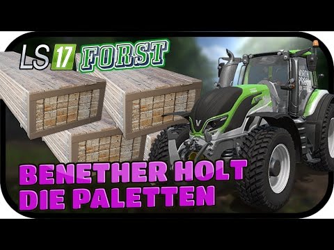 BENETHER HOLT DIE PALETTEN + NEUER AUFTRAG - LS17 FORST KYFFHÄUSER MODDED #031 ★ Lets Play Farming S