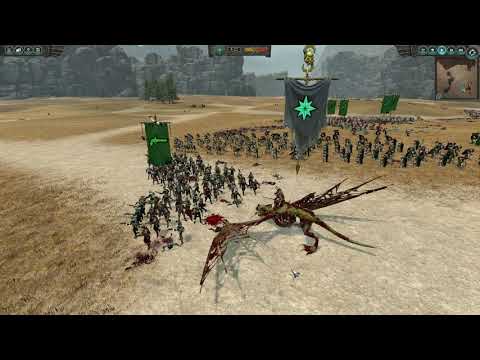 TW Warhammer 2 The End Times Skeggi vs the Vampire Coast