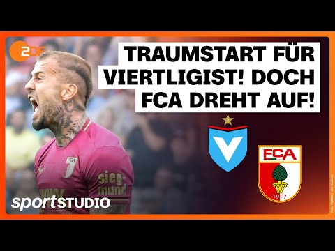 FC Viktoria 1889 Berlin – FC Augsburg | DFB-Pokal, 1. Runde Saison 2024/25 | sportstudio