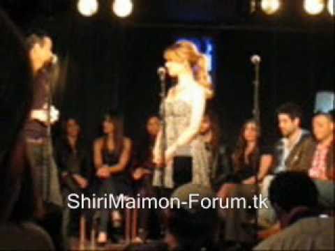 Shiri Maimon @ 2011 Israeli kdam eurovision draw שירי מימון בהגרלת קדם אירוויזיון