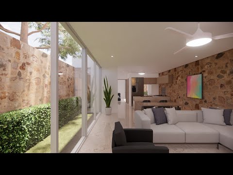 Te sorprenderá el diseño interior de esta casa pequeña y minimalista