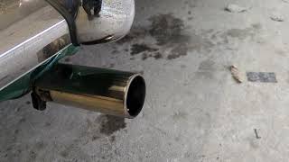 MGB GT idle