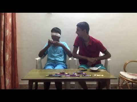 Blindfolded Chocolate Challenge...GONE WRONG!!