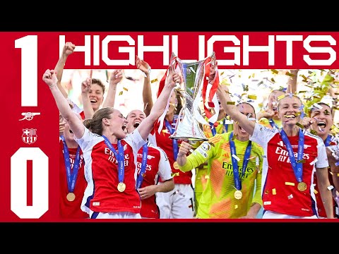 CHAMPIONS OF EUROPE 🏆 | Arsenal vs FC Barcelona (1-0) | ARSENAL WIN THE CHAMPIONS LEAGUE!