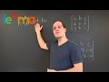 Linear Algebra 14TBD Derivation Of The 3x3 Determinant