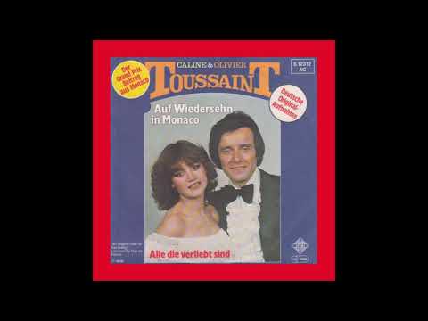 1978 Caline & Olivier Toussaint ‎– Auf Wiederseh'n In Monaco