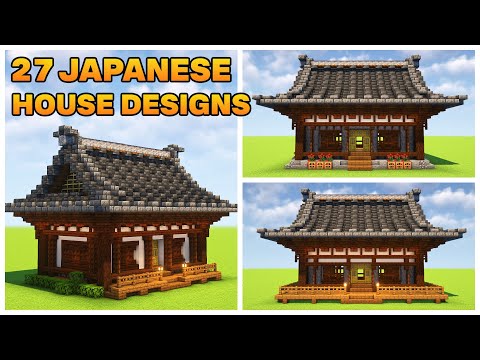 27 Insane Japanese House Designs in Minecraft!