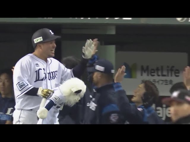 【4回裏】4番の一発‼ ライオンズ・山川のソロホームラン‼ 2019/4/2 L-M