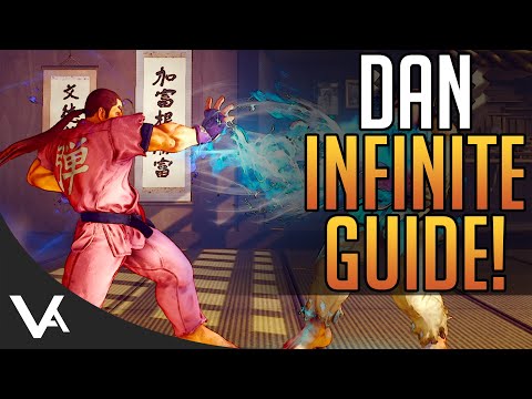 Dan Infinite Loop Guide! Combo Tutorial For The Street Fighter 5 Winter Update