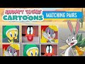 Looney Tunes Cartoons Matching Pairs Test Your Memory And Match The Characters Boomerang Games