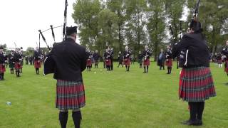 preview picture of video 'Enniskillen 2014 - Field Marshal Montgomery Pipe Band - Pipe Corps'