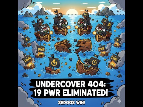 Krew Challenge | 404 Undercover Raid 🚨 3 Seadogs vs 15 PWR!