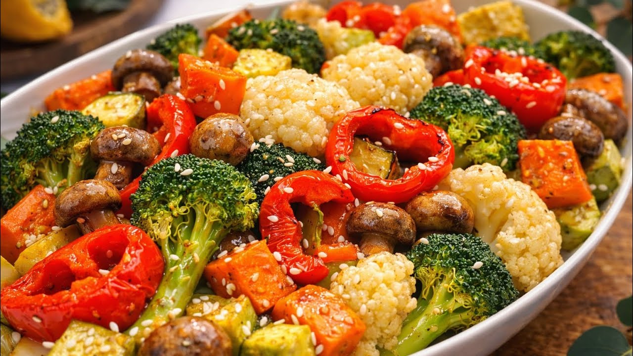 Mai bun decât carnea! Mix de Legume la cuptor | Rețeta mea preferată