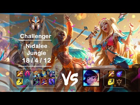 Jungle Nidalee vs Nunu KR Challenger Patch 12.19