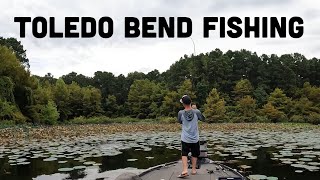 Afternoon FISHING on TOLEDO BEND