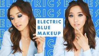 Chit Chat Catch Up GRWM | Bold Blue Electric Eyes 🦋