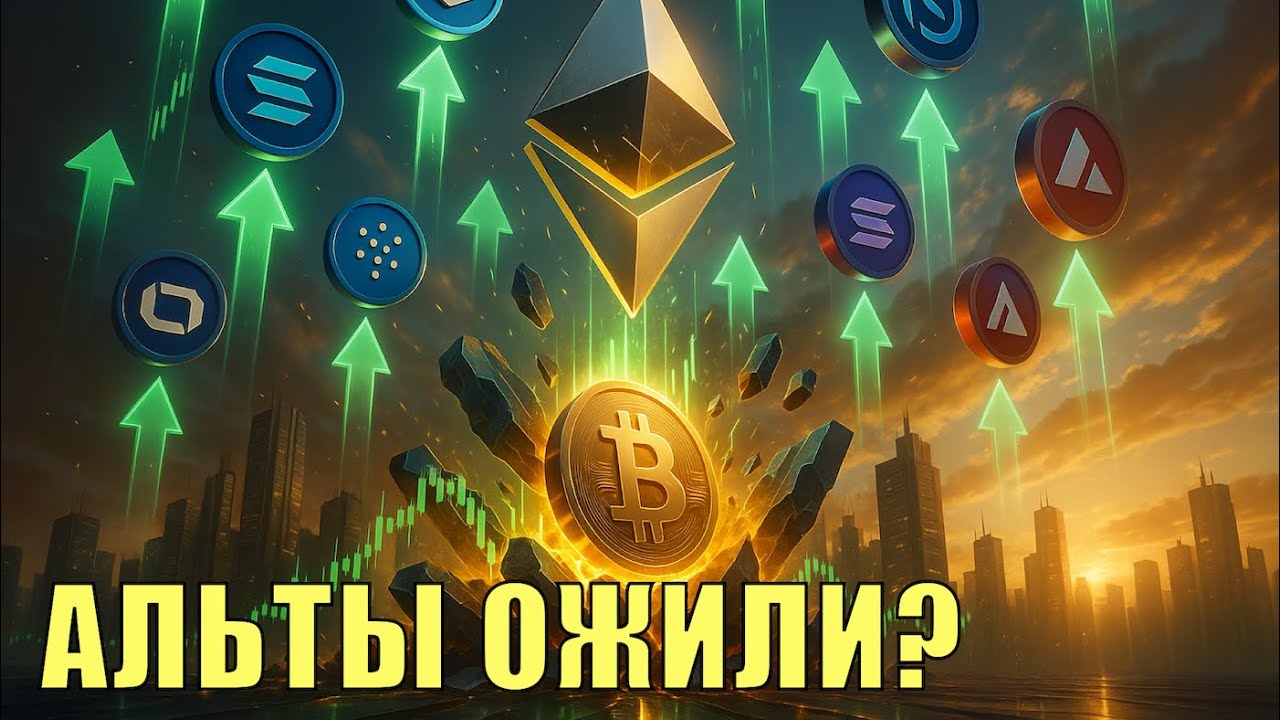 Биткойн развернулся, и альты полетели! Надолго ли?