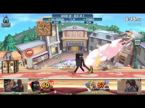 Midgard 2022 - Big chungus (Steve) Vs. Pipwolf (Ken/Kazuya) - Losers QF