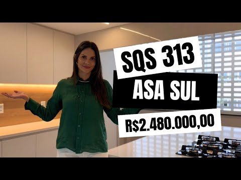 Apartamento à Venda na Asa Sul, Brasília - 3 Quartos, 154m², Localização Privilegiada