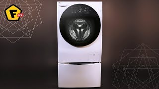 Washing machine with TWO drums ✓ LG Twinwash FH6G1BCH2N