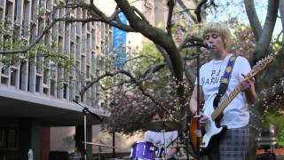 Waxahatchee Performs "American Weekend" and "Waiting" at Barnard College