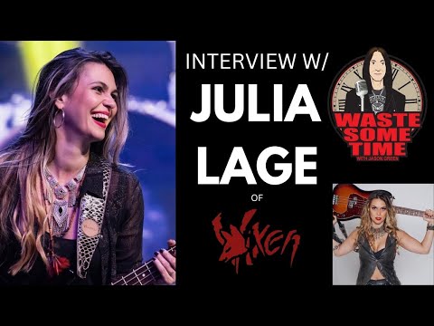 JULIA LAGE of VIXEN Interview on Her Solo Career, Marriage to Richie Kotzen & More