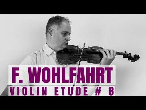 Franz Wohlfahrt Op.45 Violin Etude no. 8 from Book 1 by @Violinexplorer