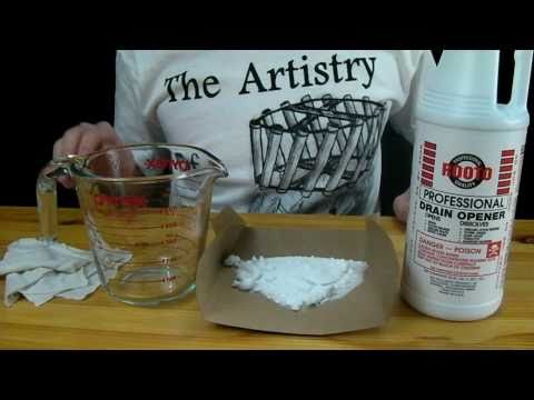 How to Make Flash Paper - Magic Trick Fireballs (Nitrocellulose) Video