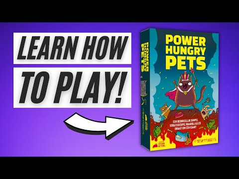 How to play Power Hungry Pets (by Games With Denver James)