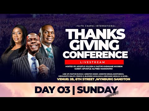 Thanksgiving Conference 2025 - Sunday (Day 03) 02 Nov 2025