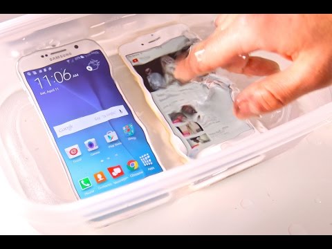 Samsung Galaxy S6 VS iPhone 6 Water Test! Waterproof?