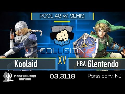 Collision XV -  HBA | Glentendo (Link) vs Koolaid (Sheik) - Pool B6 W Semis