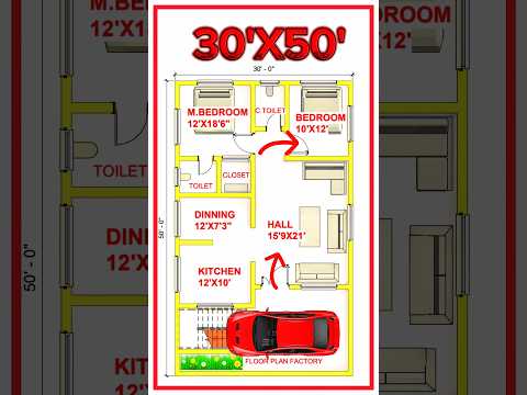"30x50 East Facing Vastu Floor Plan | Perfect Home Design"
