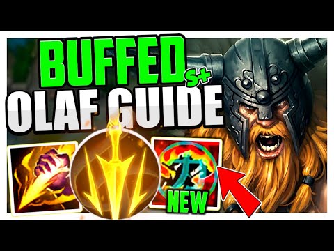 This is what OLAF can do AFTER THE BUFFS! | Olaf Jungle Guide Season 12 - League of Legends